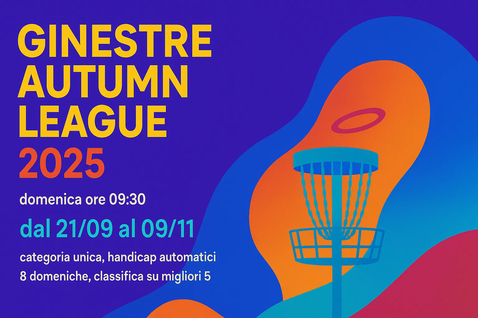Weekly Autumn League Ginestre DiscGolfPark