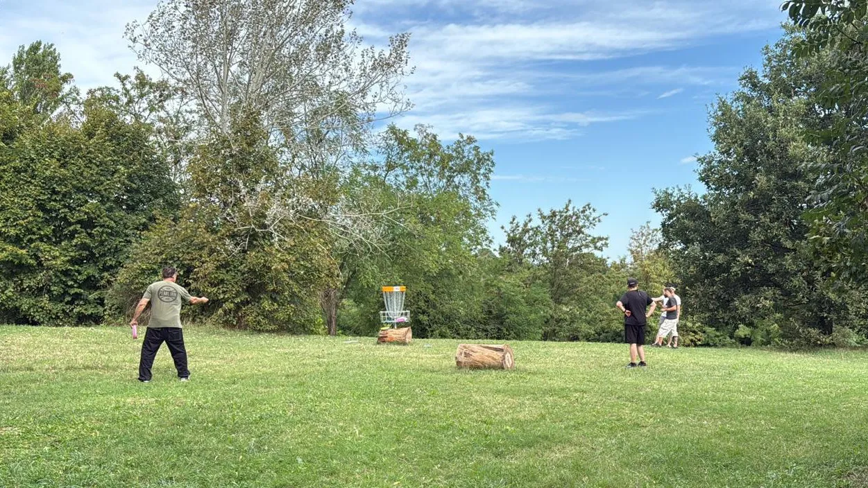 Disc Golf Romagna background