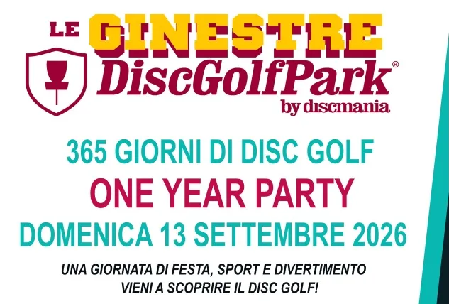 One Year Party: caffè, crostata e disc golf doubles per tutti