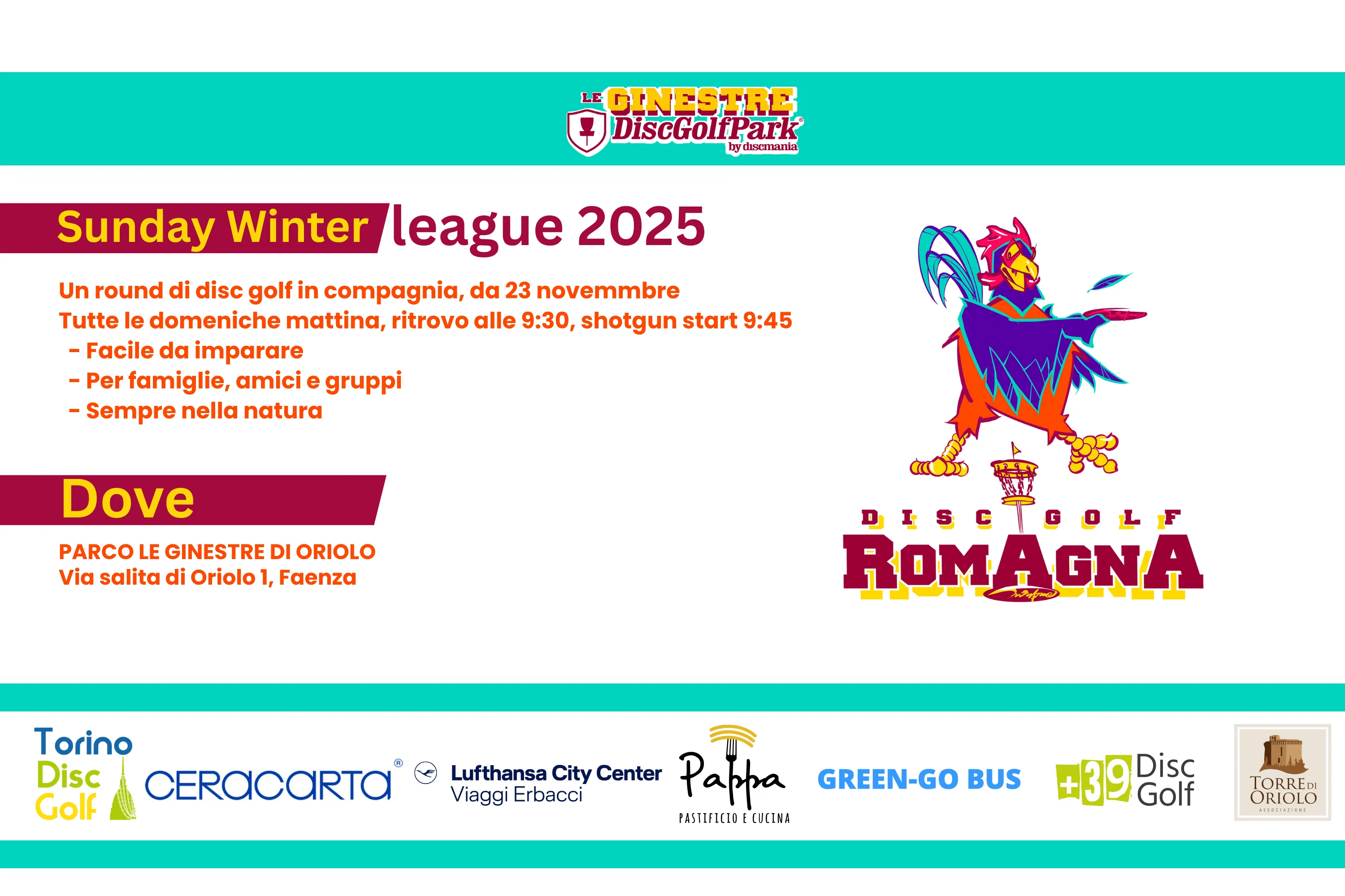 Sunday Winter League Ginestre 2025