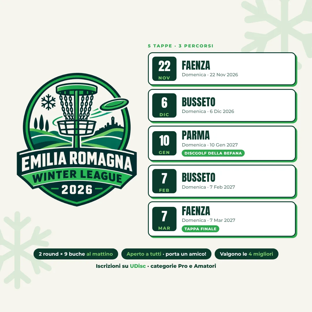 locandina winter league 2026