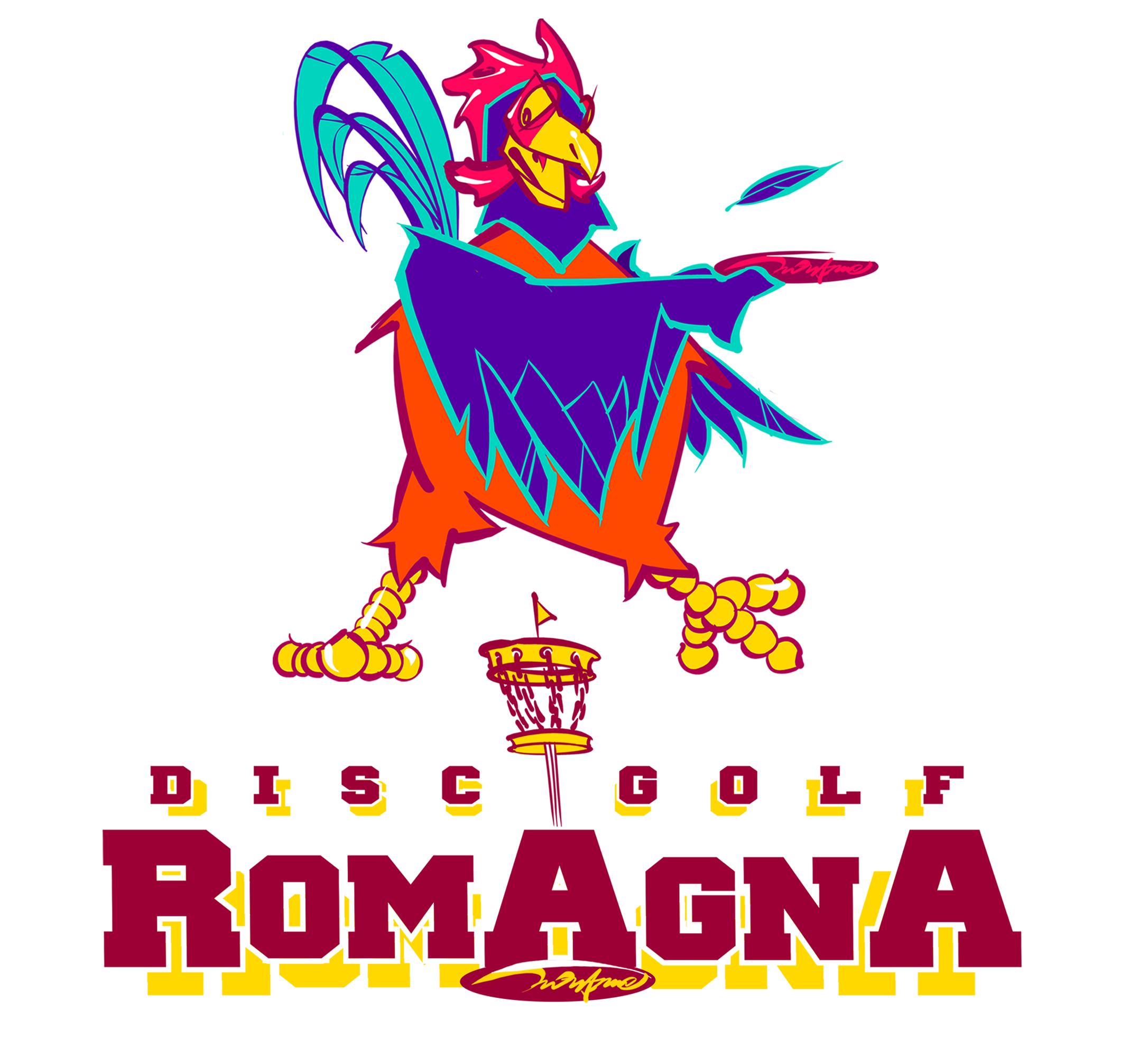 Disc Golf Romagna logo